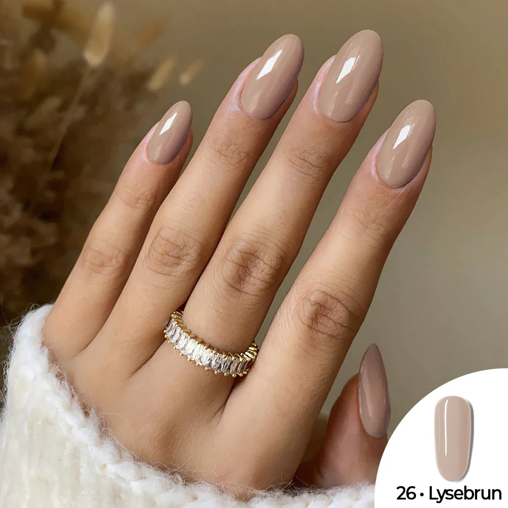 Gel Nail Polish - Luksus Startpakke Inkl. 3 gratis farver