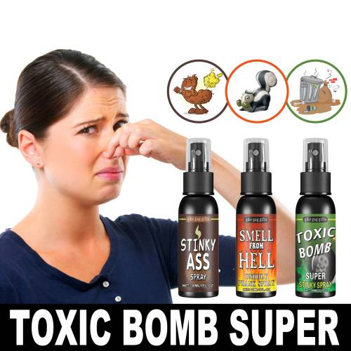 Brun spøg-stinkspray