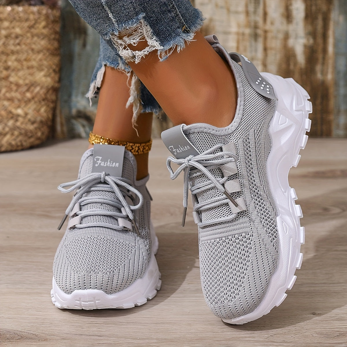 Monica | Letvægts mesh-sneakers