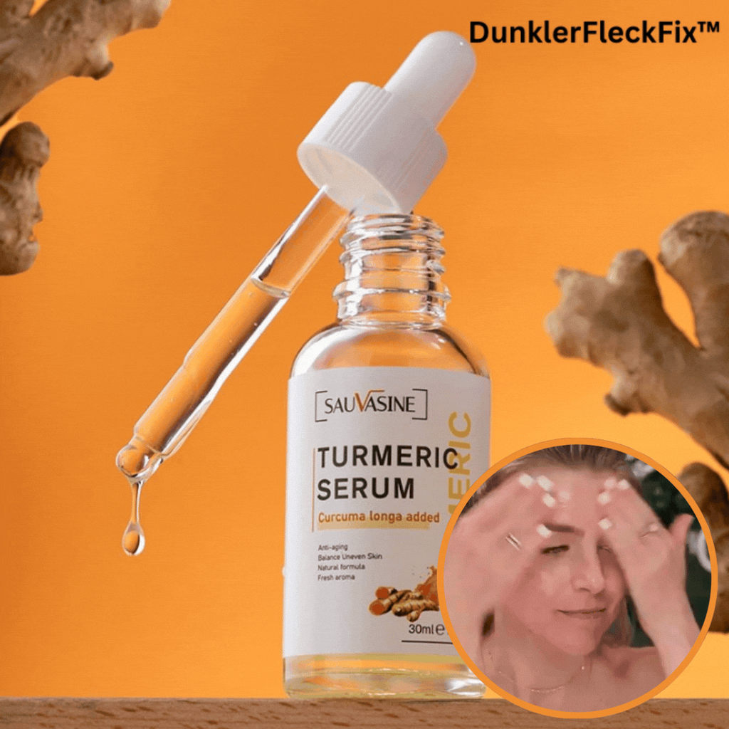 Ansigtsserum med gurkemeje og citronolie