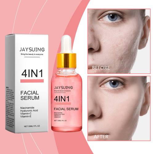 4-i-1 niacinamid serum med vitamin C og E
