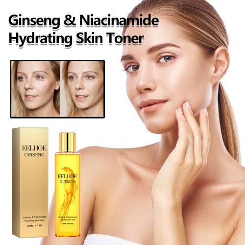 Ginseng toner med niacinamid, ikke fedtet