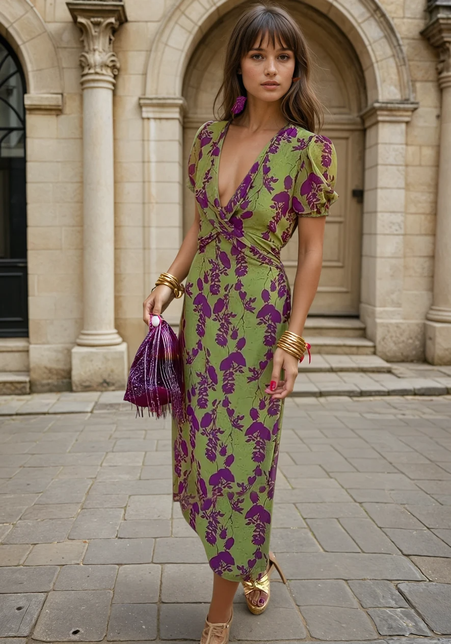 FLORENCIA KJOLE | Farverig elegance til enhver lejlighed