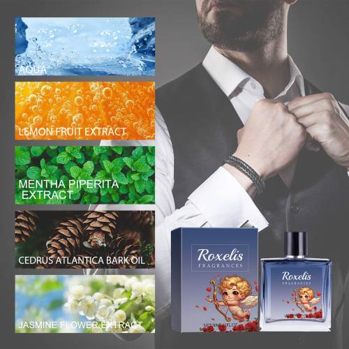 Citron pebermynte jasmin herreparfume