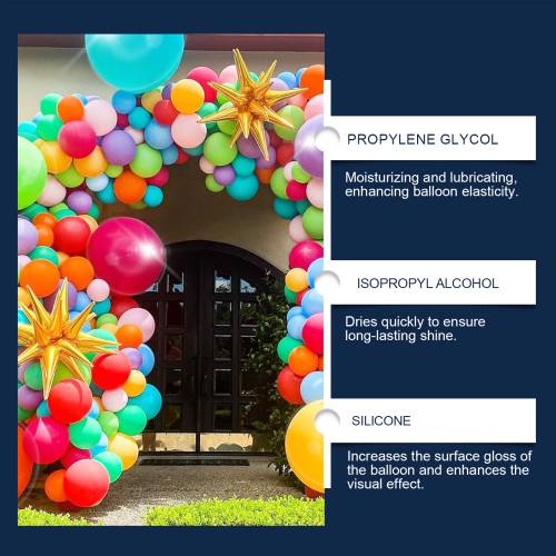 Ballon-glansspray, langvarig