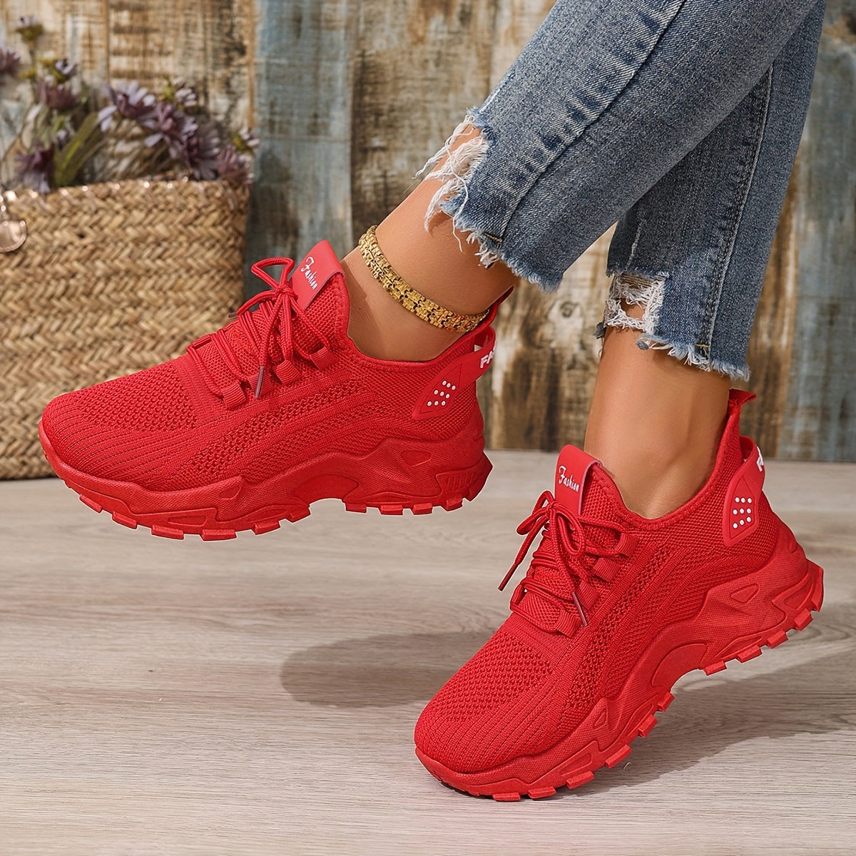 Monica | Letvægts mesh-sneakers