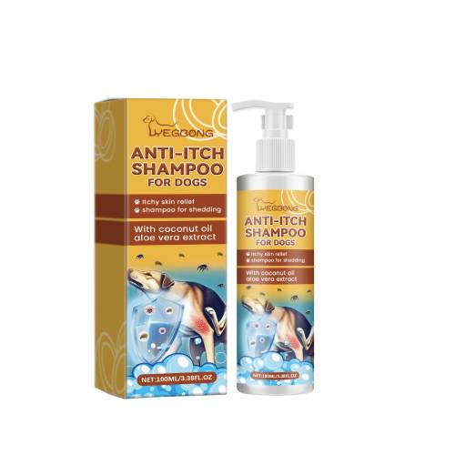 Plejende hundeshampoo