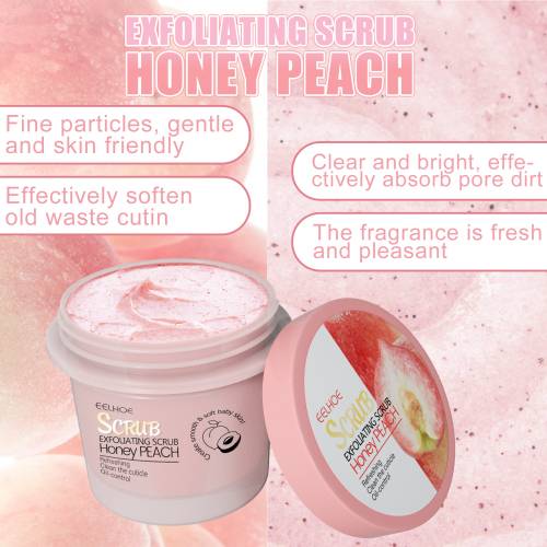 Fersken bodyscrub, mild