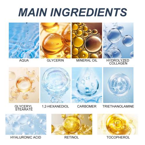 Retinol kollagen ansigtscreme til mænd