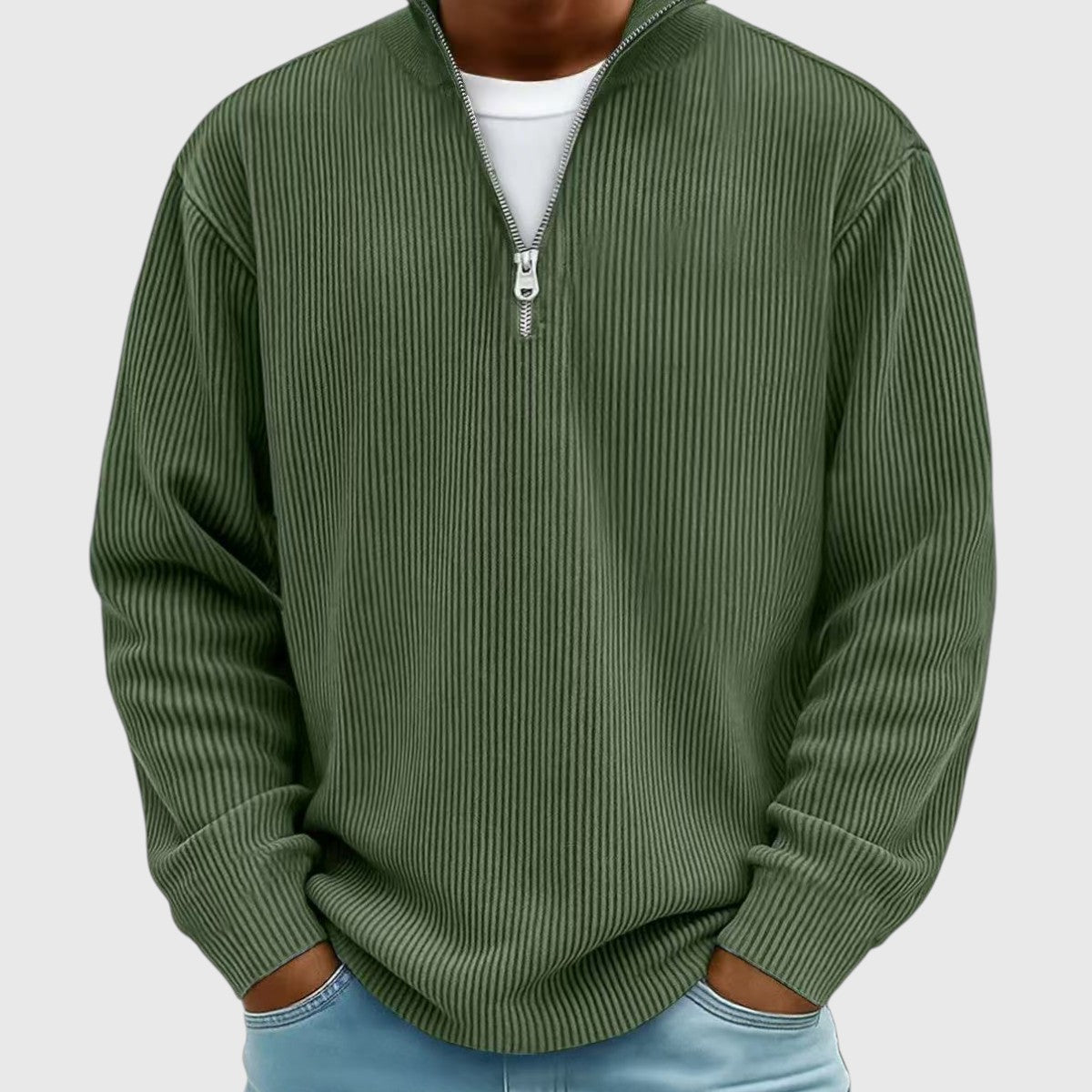 Morten | Moderne Half Zip Trøje