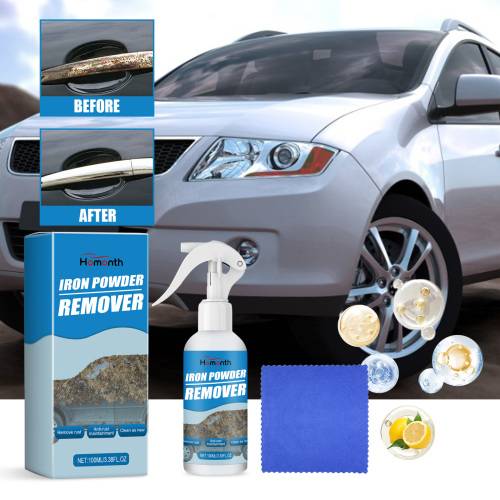 Flyverust-fjerner spray