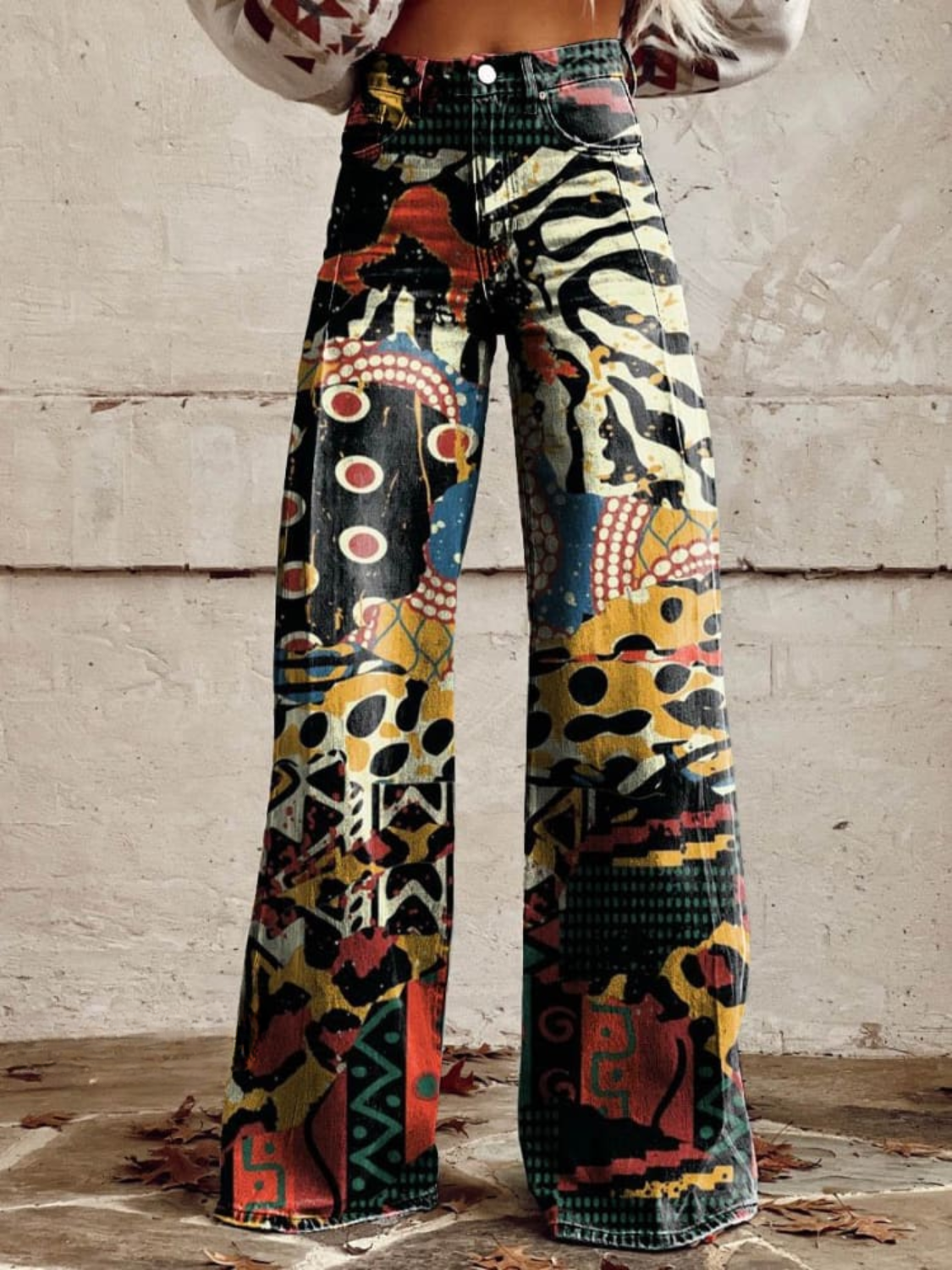Leia | Tribal Kunst Statement Bukser