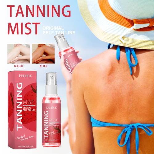 Selvbrunerspray med hyaluronsyre