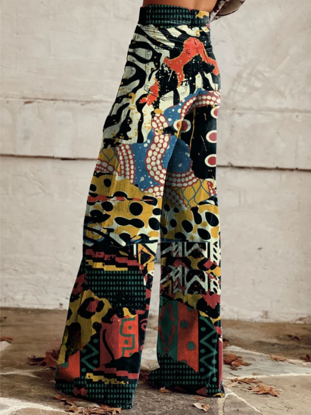 Leia | Tribal Kunst Statement Bukser