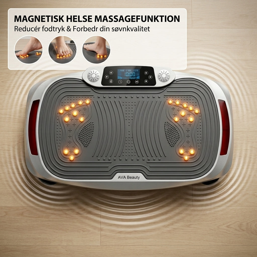 Vibrationstræner Max - Flere vibrationer & 200 kg kapacitet