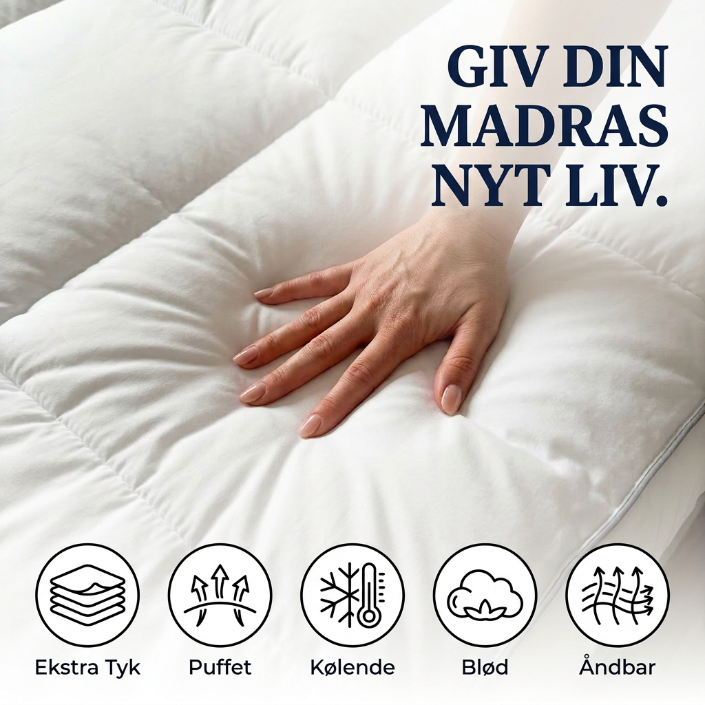 AVA CloudTop™ - Slip for ømme morgener og giv din madras nyt liv