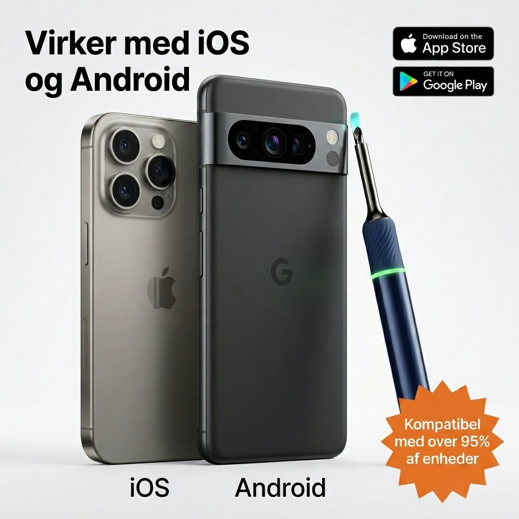 Bebird Note5 Pro - Ørerenser med HD-kamera slut med at rense i blinde