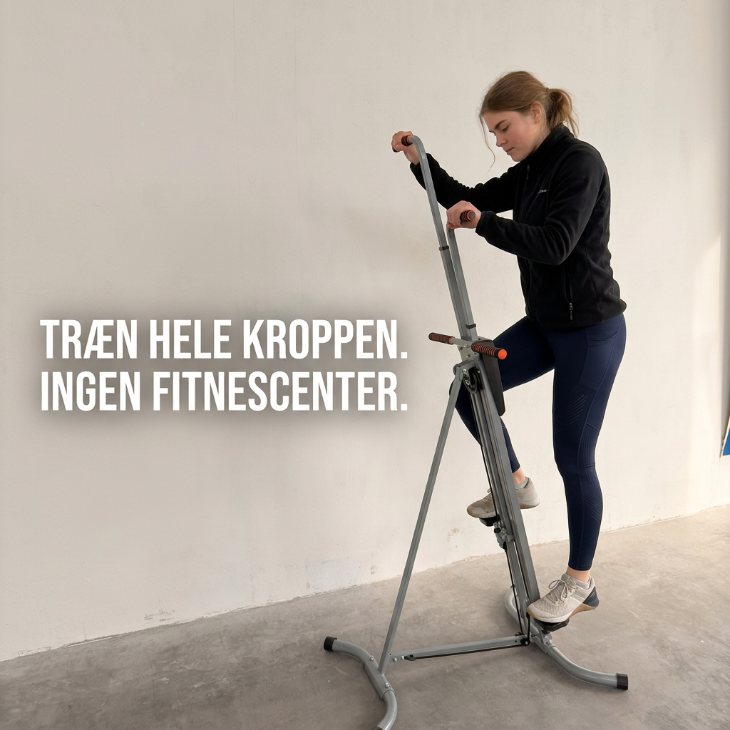 Vertikal Klatremaskine – Hjemmetræning til hele kroppen uden fitnessabonnement