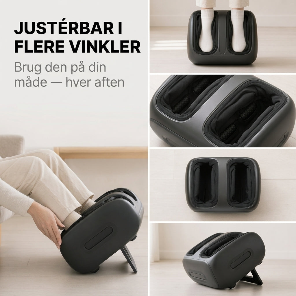 AVA Fodmassager Pro – Varmende shiatsumassage til fødder og lægge