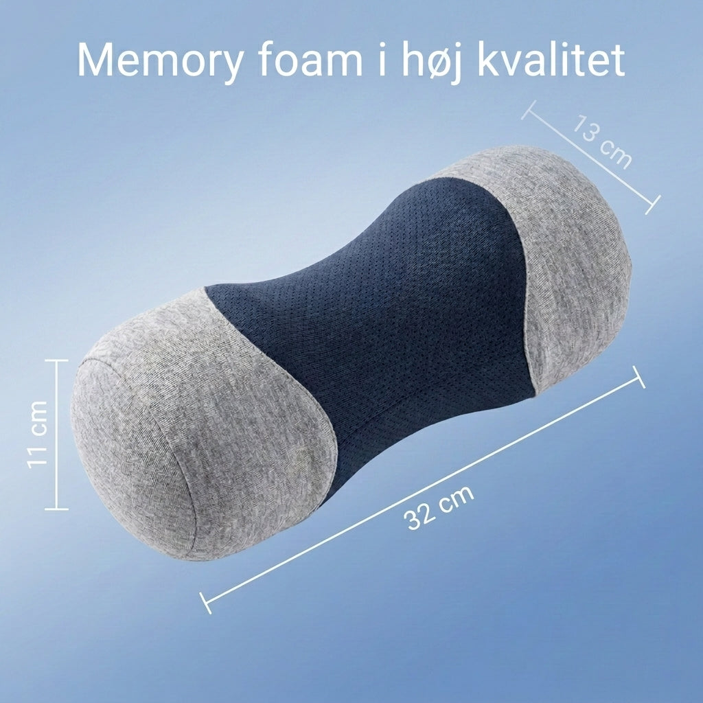 Ergonomisk Nakkepude – Ortopædisk memory foam pude mod nakkesmerter