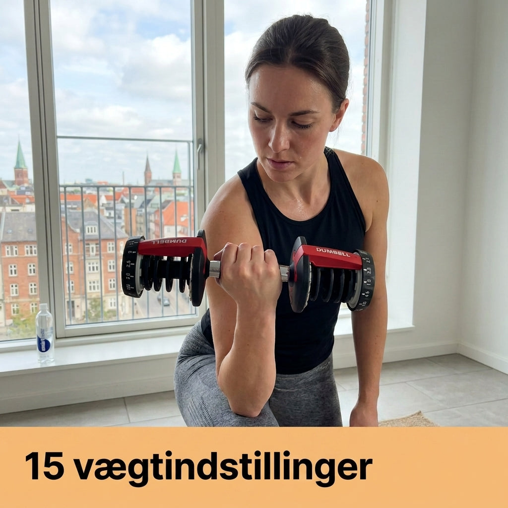 Justerbar Håndvægt til hjemmetræning