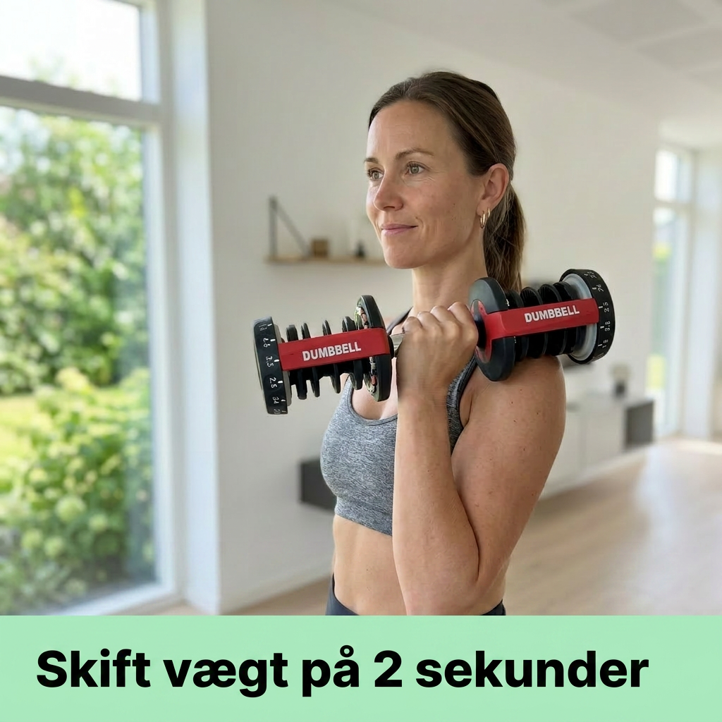 Justerbar Håndvægt til hjemmetræning