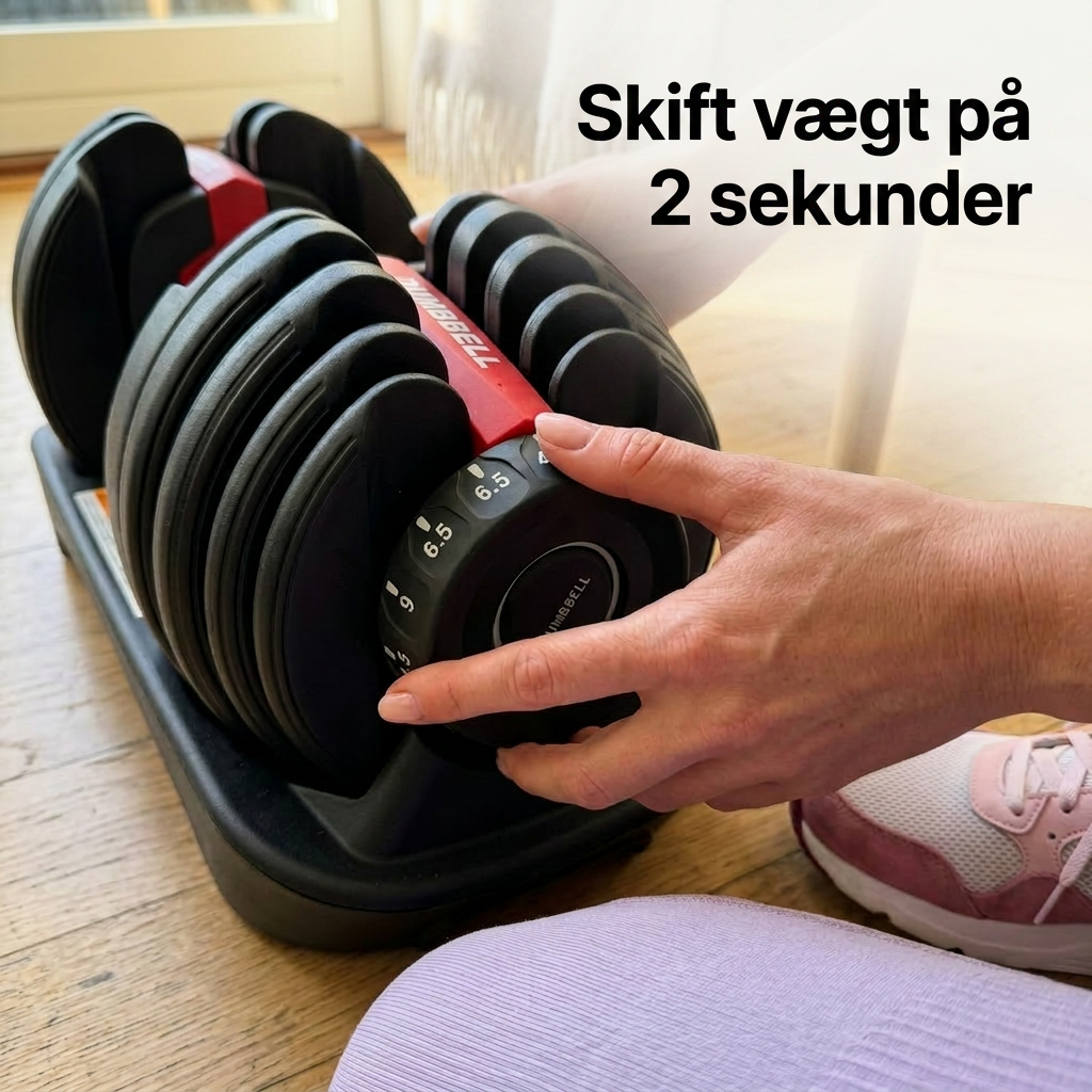 Justerbar Håndvægt til hjemmetræning