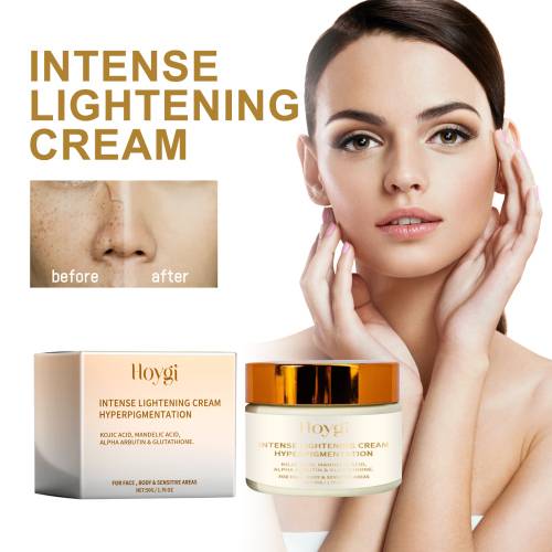 Alfa-arbutin og kojisyre creme