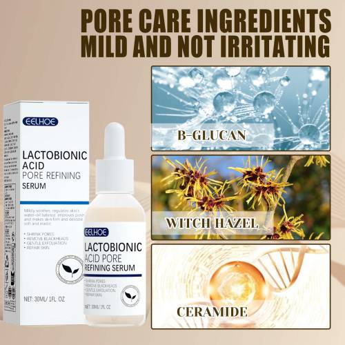 Poreforfinende essens med troldnød og ceramid, 30 ml