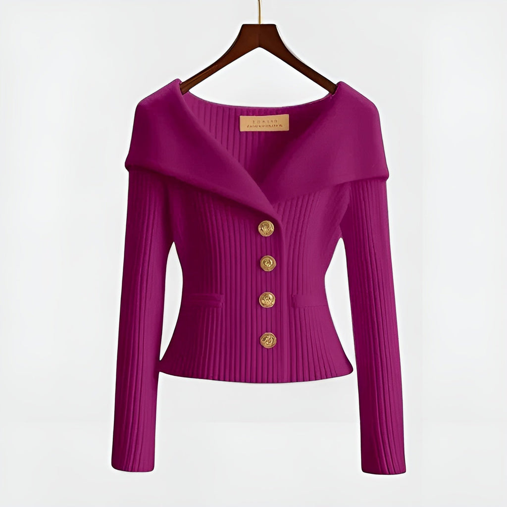 Katrine | Elegant strikcardigan
