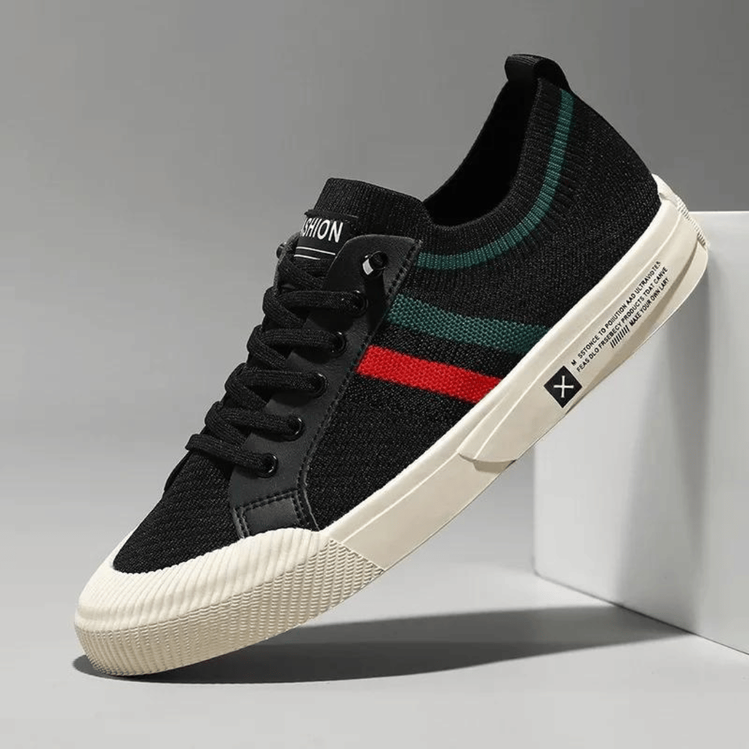 Jon | Stilfulde Stribede Sneakers