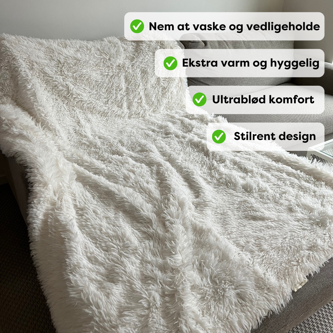 UltraCozy Sherpa-Blanket - superblødt og varmt