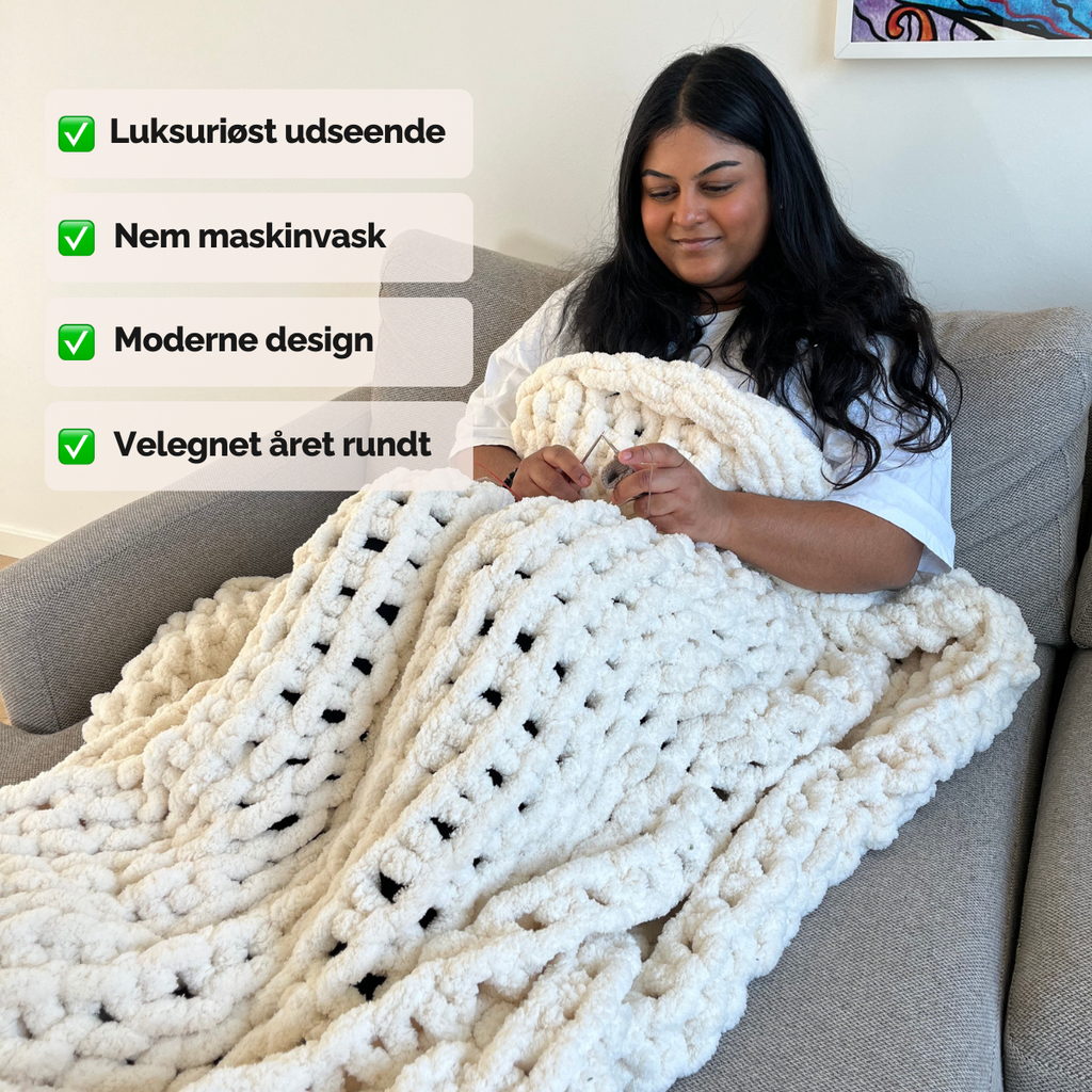 Eksklusivt chenilletæppe – Ultra blødhed & nem vedligeholdelse