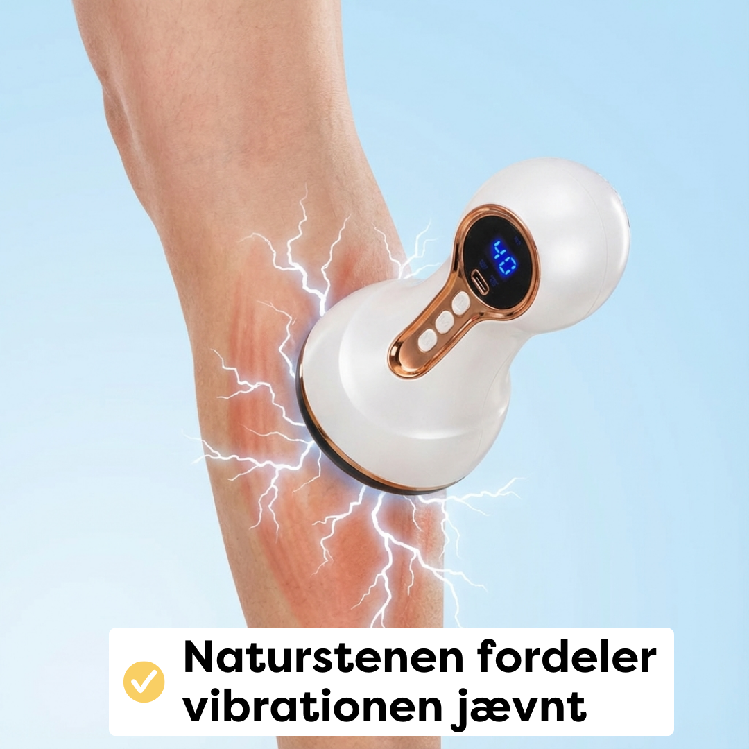 VibraStone - Massageapparat med Varme