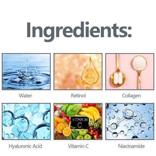 Retinol og kollagen ansigtscreme, 50 g
