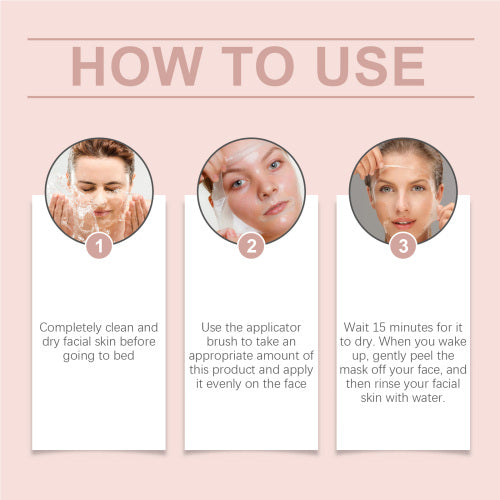 Kollagen peel-off maske til porerne