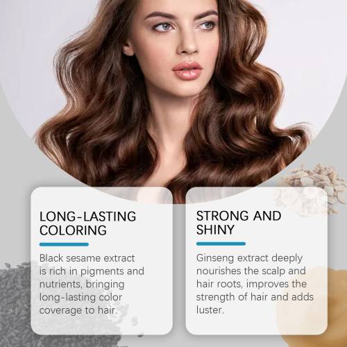 Mild farveshampoo til farvning derhjemme