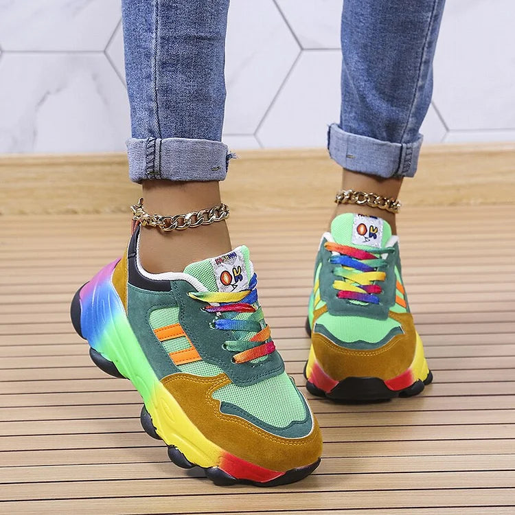 Mille | Legende Regnbue Sneakers