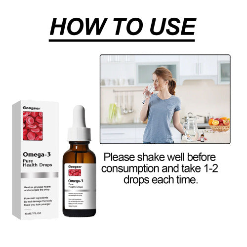 Omega-3 gurkemeje dråber