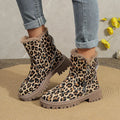 Emilie | Stilfulde Leopard Støvler