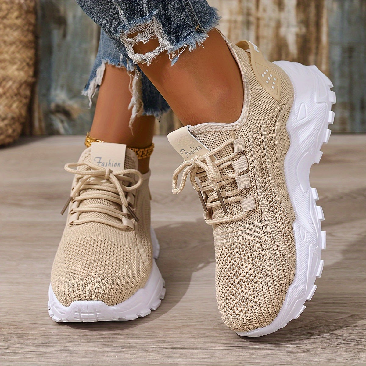 Monica | Letvægts mesh-sneakers