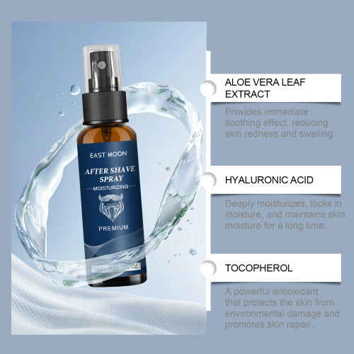 Fugtgivende aftershave-spray til mænd