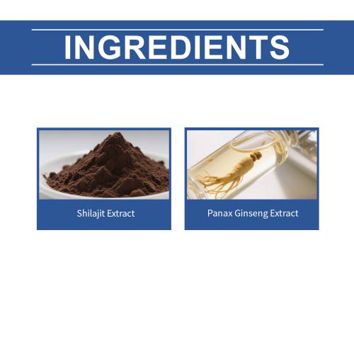 Shilajit ginseng dråber til mænd