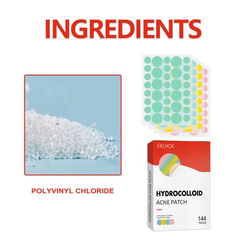 Farverige hydrokolloid bumseplastre