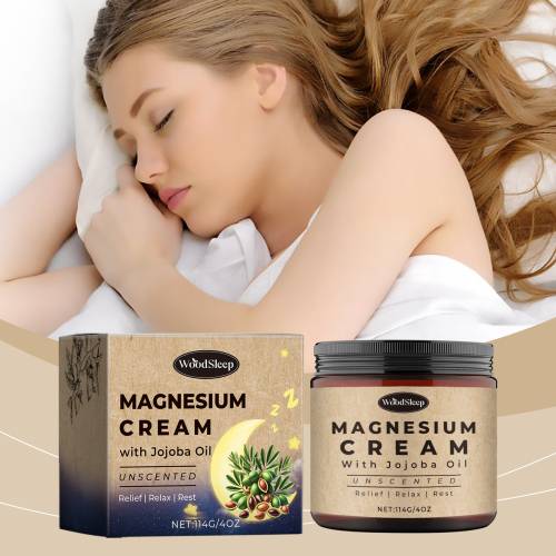 Magnesium bodycreme med jojoba til aftenen