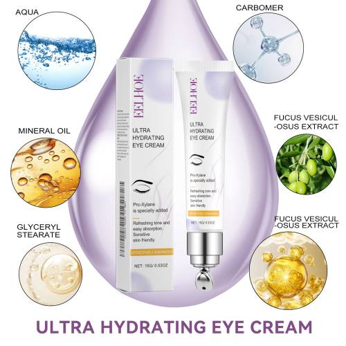 Retinol og niacinamid øjencreme mod mørke rande