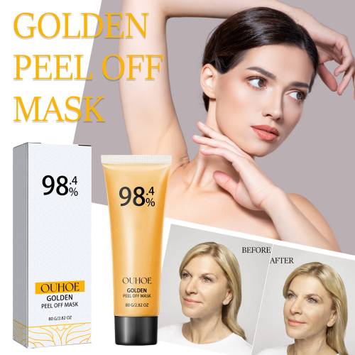 24K guld peel-off maske mod hudorme