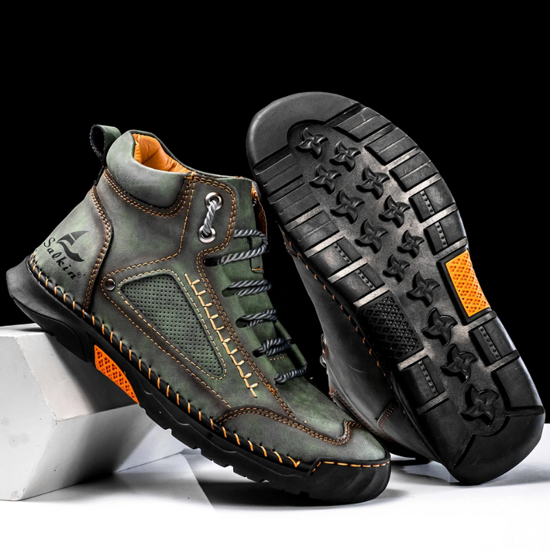 Milan | Læder high-top sko