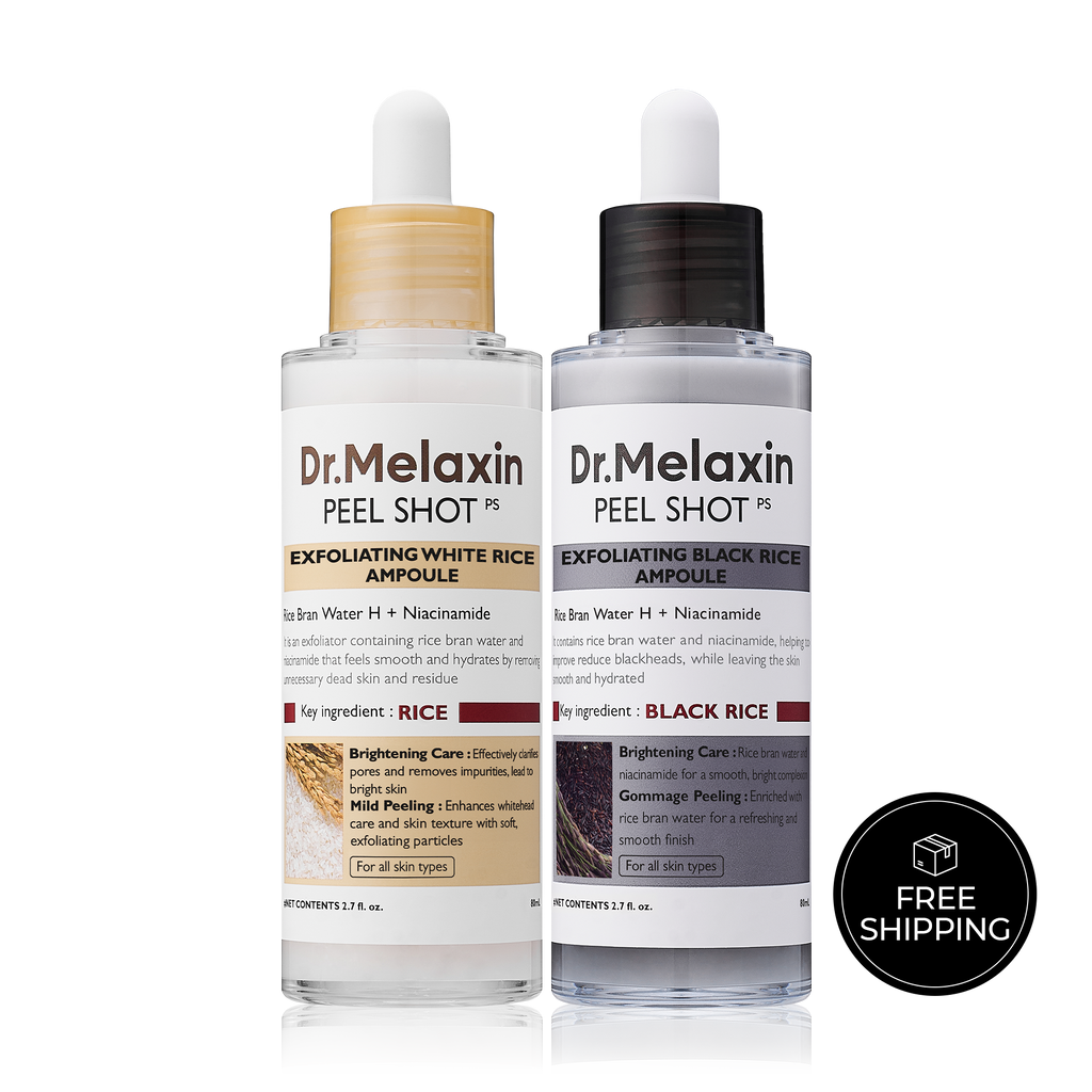 Peel Shot Glow – En lysende ansigtsserie med risekstrakter