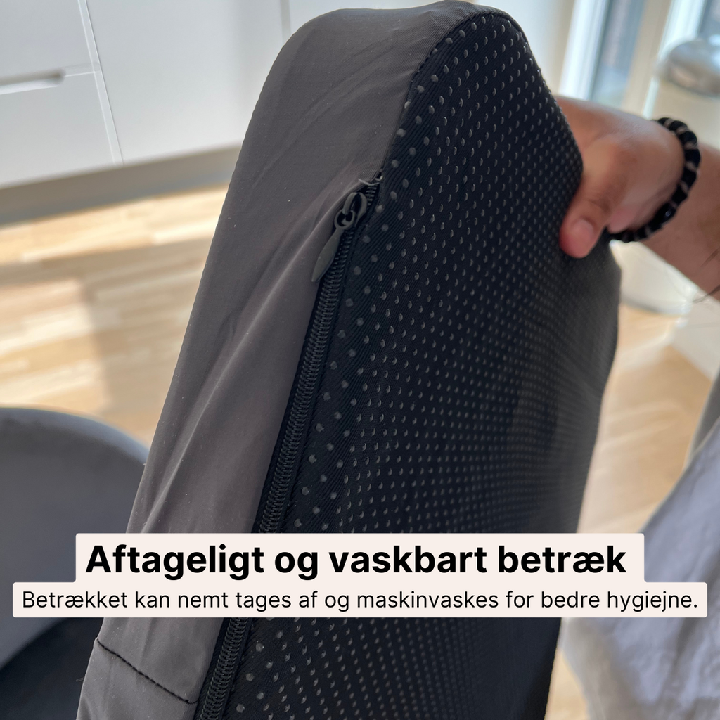 Ergonomisk skråpude med bækkenstøtte